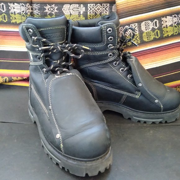 DAKOTA Work Boots 8514 Steel Toe & Plate 8" Metaguard Waterproof 6.5 US Men's - Picture 2 of 6